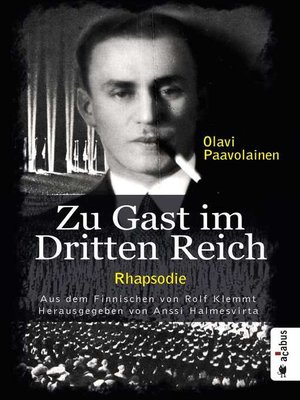 cover image of Zu Gast im Dritten Reich 1936. Rhapsodie